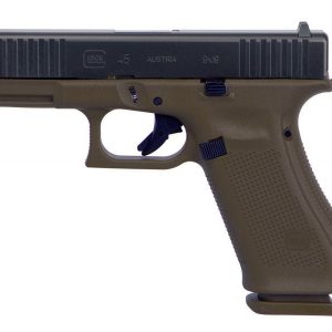 GLOCK 45 GEN 5 FLAT DARK EARTH 9MM 4.02" BARREL 17-ROUNDS WITH THREE MAGAZINES