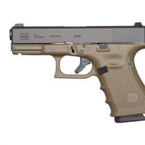 GLOCK 19 GEN 4 OD GREEN 9MM 4.02-INCH 10RDS