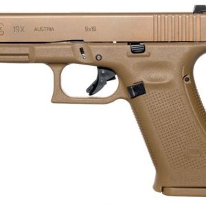 GLOCK 19X GEN 5 COYOTE 9MM 4.02-INCH 17-ROUND NIGHT SIGHTS