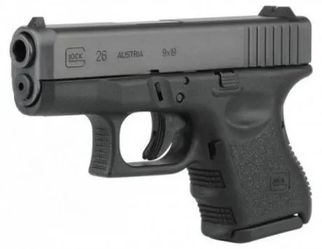 GLOCK 26 GEN 3 BLACK 9MM 3.5IN BARREL 10RD FIXED SIGHTS MADE IN USA