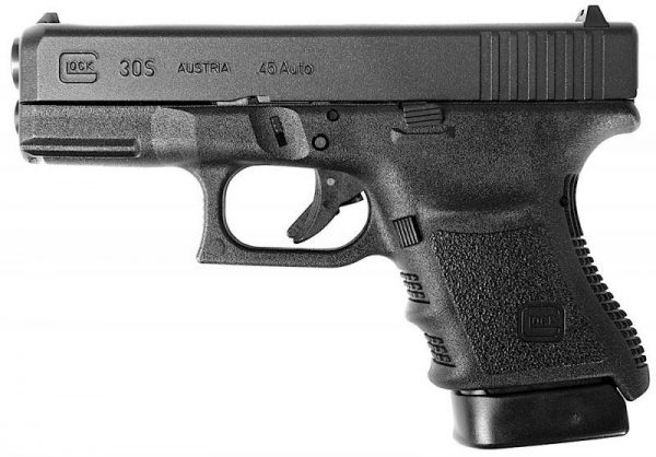 GLOCK 30S BLACK .45ACP 3.78-INCH 10RD FIXED SIGHTS