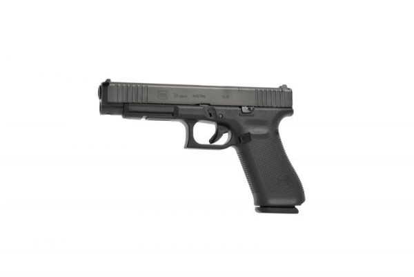 GLOCK 34 GEN 5 MOS BLACK 9MM 5-INCH 10RDS FRONT SERRATIONS