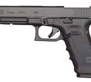 GLOCK 34 GEN 4 MOS BLACK 9MM 5.31-INCH 17RD MODULAR OPTIC SYSTEM