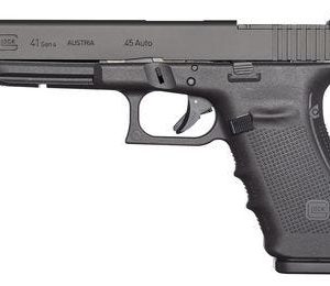 GLOCK 41 GEN 4 MOS .45 AUTO 5.3 INCH BARREL BLACK FINISH ADJUSTABLE SIGHTS 13 ROUND MADE IN USA