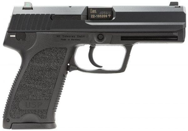HECKLER AND KOCH USP LEA V3 PISTOL .40SW, NS, DAO, NMS, 13RD