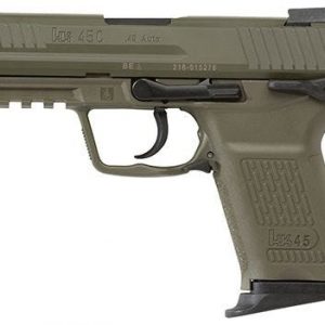 HECKLER AND KOCH HK45 COMPACT LEM GREEN .45ACP 3.94-INCH