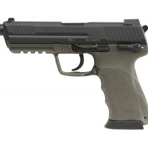 HECKLER AND KOCH HK45 TACTICAL V7 LEM PISTOL .45ACP DAO 10RD GREEN