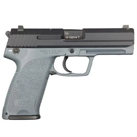 HECKLER AND KOCH USP 45 BLACK / GREY .45 ACP 4.41-INCH 10RDS