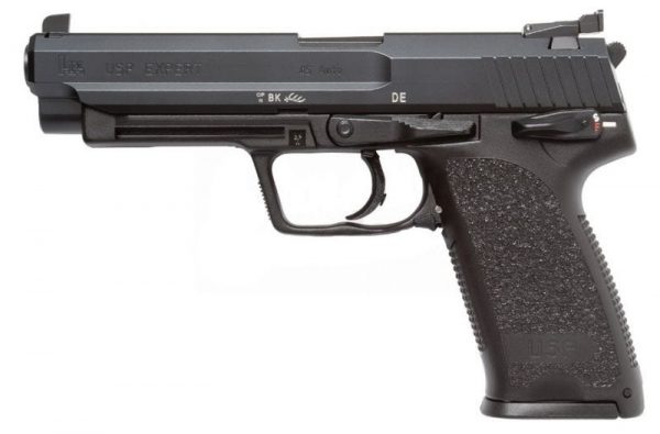 HECKLER AND KOCH USP45 EXPERT .45 ACP 5.2" BARREL 12-ROUNDS ADJUSTABLE SIGHTS