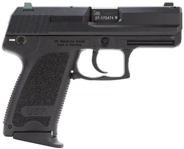 HECKLER AND KOCH USP9 COMPACT V1 9MM 3.58" BARREL 13-ROUNDS NIGHT SIGHTS