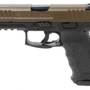 HECKLER AND KOCH VP9 MIDNIGHT BRONZE 9MM 4.09" 15-ROUND THREE-DOT SIGHTS