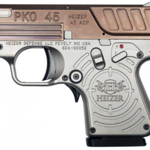 HEIZER DEFENSE PKO-45 COPPERHEAD .45 ACP 2.75 INCH 7RD STAINLESS STEEL WITH COPPER/STAINLESS FINISH