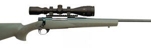 HOWA HOGUE GAMEKING GREEN .270WIN 22-INCH 5RD SCOPED PACKAGE