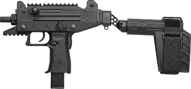 IWI UZI PRO PISTOL 9MM 4.5" BARREL 25-ROUNDS SIDE FOLDING BRACE