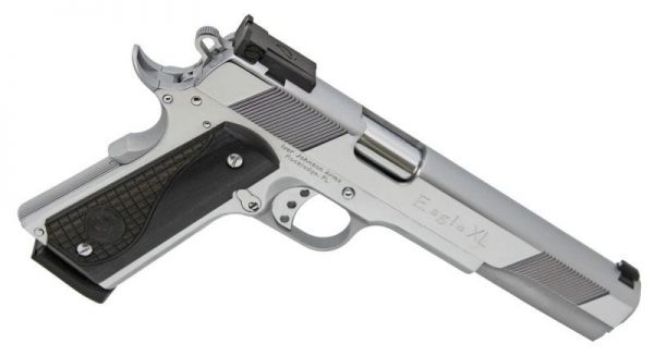 IVER JOHNSON 1911 EAGLE XLC CHROME .45 ACP 6" BARREL 8-ROUNDS