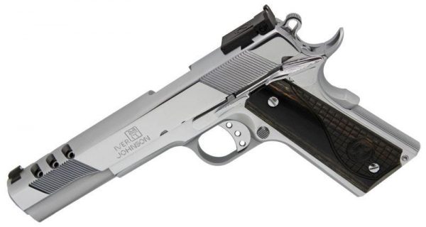 IVER JOHNSON 1911 EAGLE XLC PORTED CHROME 10MM 6" BARREL 8-ROUNDS