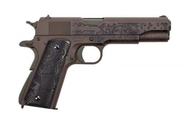 KAHR THOMPSON GENERAL 1911 D-DAY COMMEMORATIVE 45 ACP 5" BARREL 7-ROUNDS