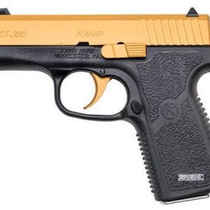 KAHR ARMS CT380 BLACK/GOLD .380 3-INCH 6RD