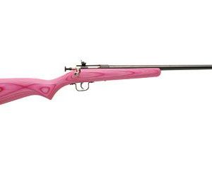 KEYSTONE CRICKETT 22 BLACK/PINK SINGLE SHOT 22 LR 16.1 INCH 1RD