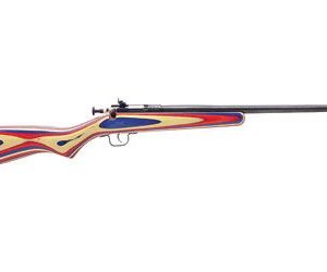 KEYSTONE CRICKETT G2 RED WHITE BLUE STOCK WITH BLUED ACTION .22LR 16 INCH 1 RD