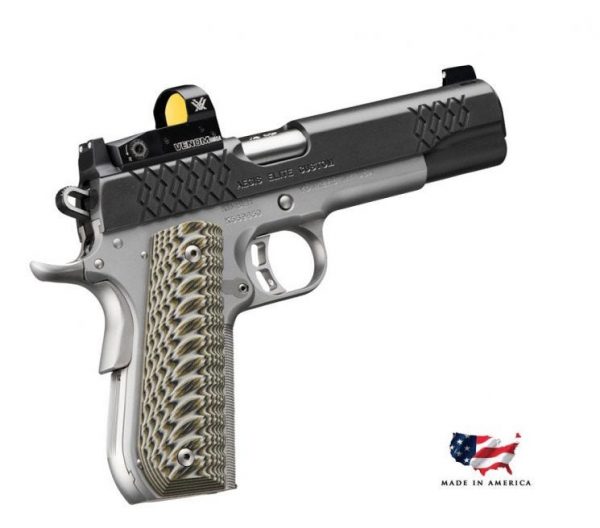 KIMBER AEGIS ELITE CUSTOM OPTICS READY BLACK 9MM 5-INCH 8RDS - WITH VORTEX RED DOT