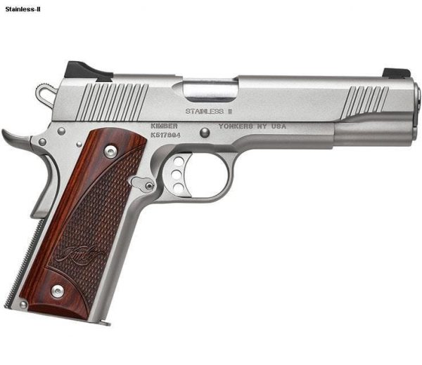 KIMBER STAINLESS II STAINLESS STEEL 9MM 5-INCH 9RD