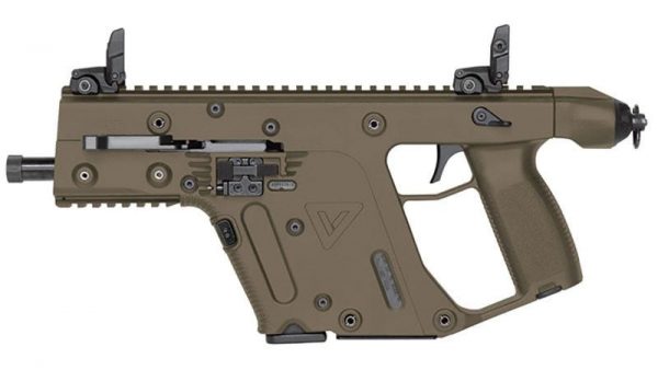 KRISS VECTOR SDP GEN II FLAT DARK EARTH 10MM 5.5-IN 15 ROUNDS