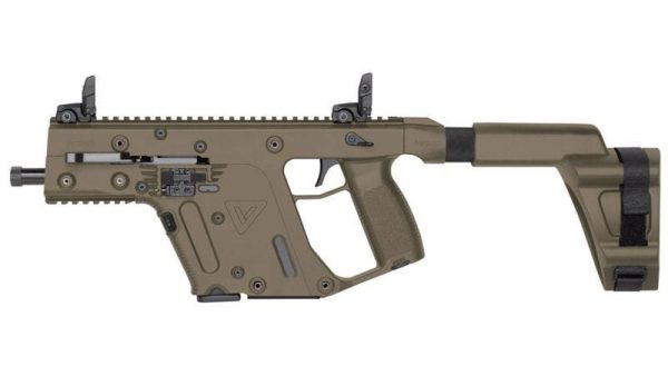 KRISS VECTOR GEN II SDP FLAT DARK EARTH 10MM 5.5-IN 15 ROUNDS
