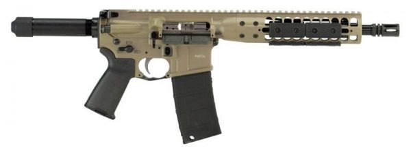 LWRC INDIVIDUAL CARBINE DI PISTOL FLAT DARK EARTH 5.56 NATO / .223 REM 10.5" BARREL 30-ROUNDS