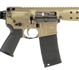 LWRC INDIVIDUAL CARBINE DI PISTOL FLAT DARK EARTH 5.56 NATO / .223 REM 10.5" BARREL 30-ROUNDS M-LOK