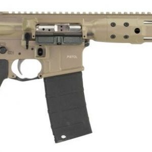 LWRC INDIVIDUAL CARBINE DI PISTOL FLAT DARK EARTH 5.56 NATO / .223 REM 10.5" BARREL 30-ROUNDS OPTICS READY