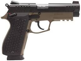 LIONHEART 1-09M-NVK-BRN PISTOL 4-INCH WITH RAIL 9MM 15RD