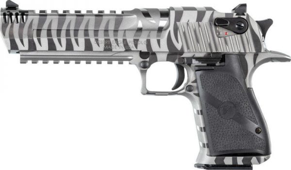 MAGNUM RESEARCH DE44WTS MARK XIX 44MAG 8RDS 6-INCHES STAINLESS-TIGER-STRIPE