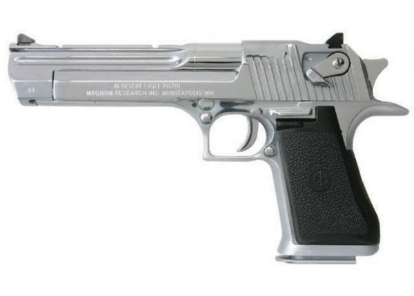MAGNUM RESEARCH DESERT EAGLE MK19 POLISHED CHROME .50 AE 6-INCH 7RD