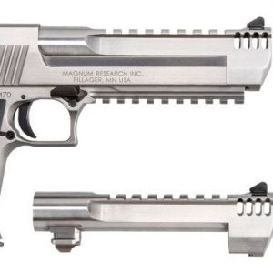 MAGNUM RESEARCH DESERT EAGLE MARK XIX STAINLESS .50 AE 6" BARREL 7-ROUNDS WITH MUZZLE BRAKE