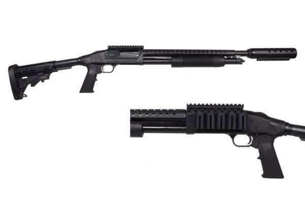 Mossberg 500 Series 12 Gauge 18.5" 5-Round 6-Position Stock and Heat Shield Included
