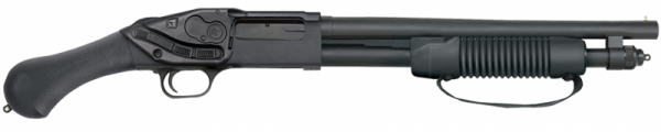 Mossberg 590 Shockwave 20 Gauge 14" 5 Round 3-Inch Crimson Trace Laser Saddle