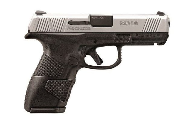 MOSSBERG MC2C STAINLESS / BLACK 9MM 3.9" BARREL 10-ROUNDS NO SAFETY