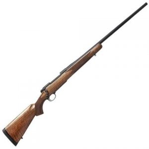 NOSLER M48 HERITAGE BOLT ACTION RIFLE .30 NOSLER 26" BARREL 3 ROUNDS FANCY WALNUT STOCK BLACK CERAKOTE FINISH