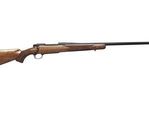 NOSLER M48 HERITAGE BOLT ACTION RIFLE .28 NOSLER 26" BARREL 3 ROUNDS FANCY WALNUT STOCK BLACK CERAKOTE FINISH