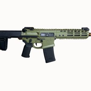 NOVESKE GHETTO BLASTER GEN 4 PISTOL BAZOOKA GREEN 5.56 NATO / .222 REM 7.94" BARREL 30-ROUNDS