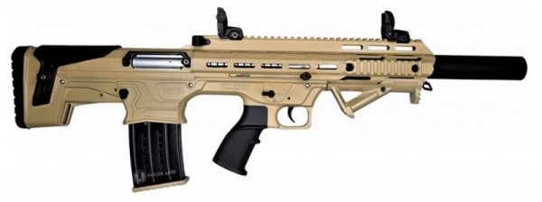 Panzer Arms BP12 Semi-Automatic Shotgun Desert Tan 12 GA 20" Barrel 3"Chamber 5-Rounds