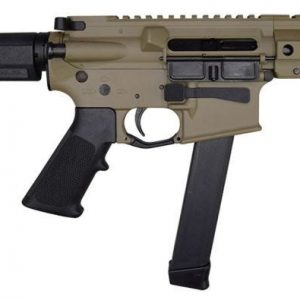 BRIGADE AR STYLE BATTLE PISTOL FLAT DARK EARTH 9MM 5.5" 33-ROUND