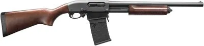 Remington 870 DM Black/Wood 12GA 18.5-inch 6rd Pump Shotgun