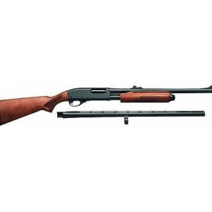 Remington 870 Express Combo Shotgun Blued / Hardwood 20 GA 20-inch and 26-inch Barrels 4Rds