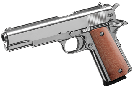 ARMSCOR ROCK ISLAND ARMORY 1911 NICKEL .45 ACP 5-INCH 8RDS