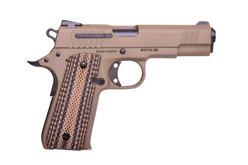 ROCK ISLAND ARMORY RIA 380 FLAT DARK EARTH .380 ACP 3.75" BARREL 7-ROUNDS