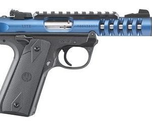 RUGER MKIV 22/45 LITE .22 LR 4.4-INCH BLUE FINISH 10-RD
