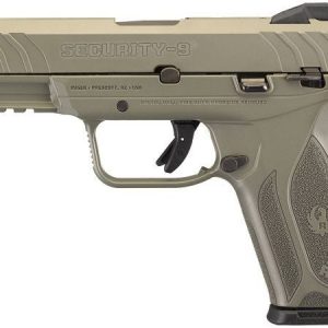 RUGER SECURITY-9 JUNGLE GREEN 9MM 4" BARREL 15-ROUNDS