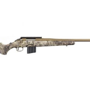 RUGER AMERICAN 350 LEGEND 22" 5 ROUNDS GOWILD CAMO I-M BRUSH BRONZE CERAKOTE